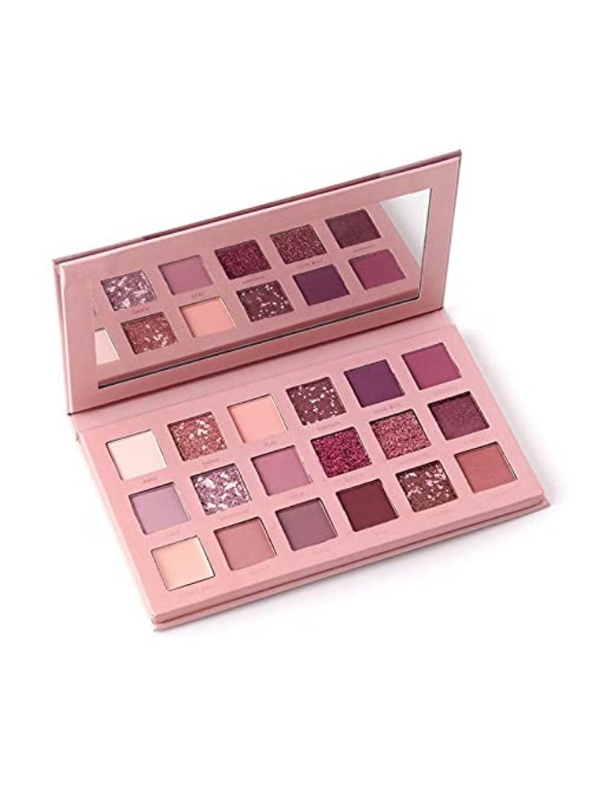 Nude Edition Eyeshadow 18 Color Palette, Shimmer and Matte Shades for Eye Makeup. - Image 1